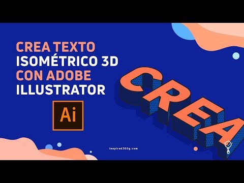 Crea Texto Isométrico 3D en Illustrator