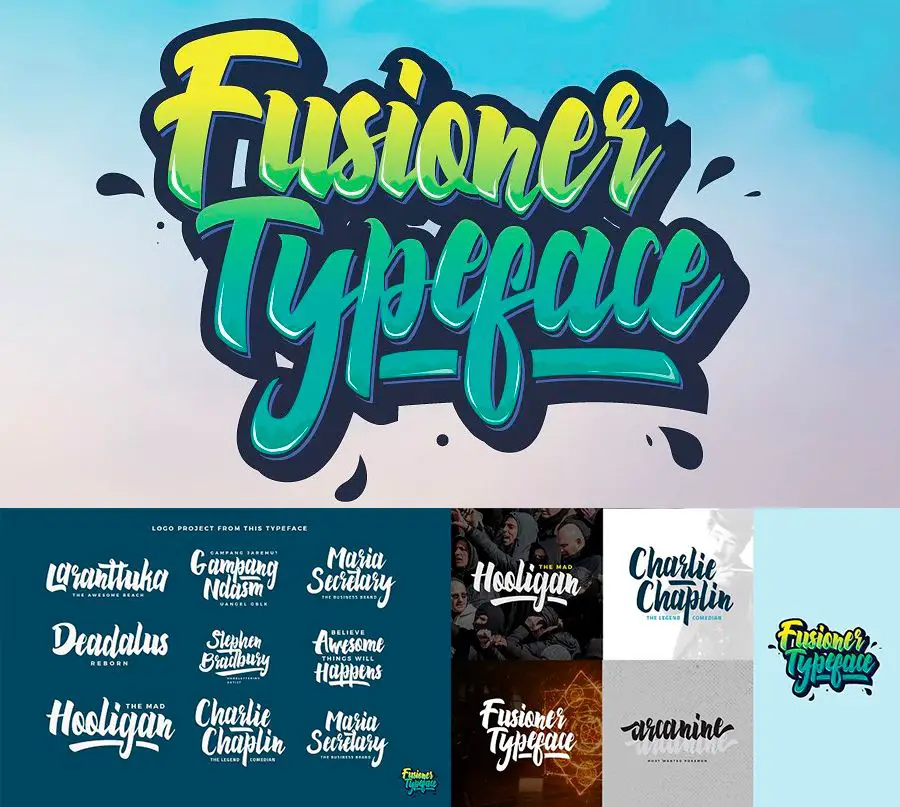 Fusioner Typeface Descarga Gratis